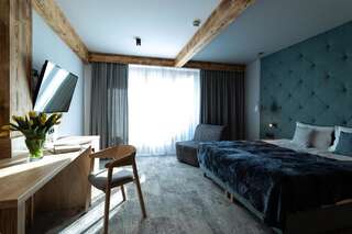 Апарт-отели Hotel Litworowy Staw Бялка-Татшаньска Двухместный номер Делюкс с 1 кроватью (для 2 взрослых и 1 ребенка)-4